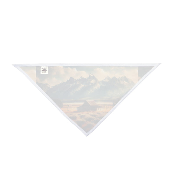 ""Teton Valley" "- Double R Western's - Western Adventure Pet Bandana