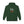 Military green western wear hoodie with horse graphic logo on the chest and front kangaroo pocket