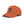 Burnt orange distressed dad hat, buffalo graphic on front