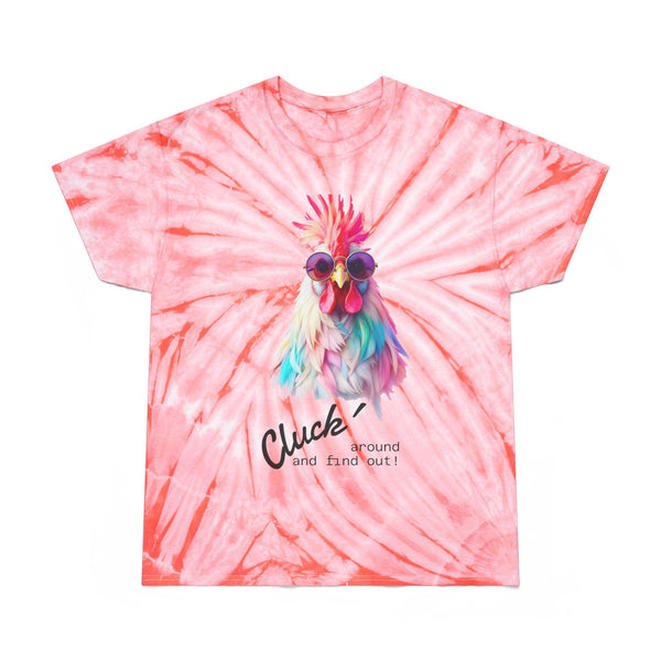 Cluck Around and Find Out Tie-Dye Western T-Shirt