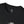 Women's black crewneck tee, graphic stars and moon near neckline