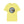 Yellow women’s western T-shirt with round horse emblem graphic on the front