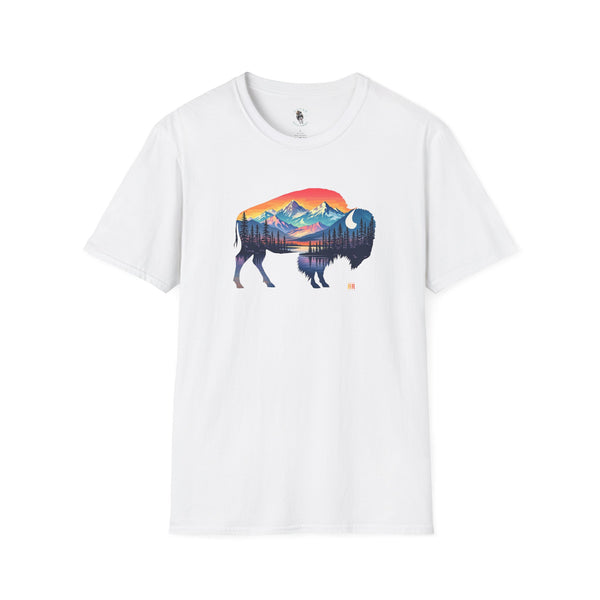 Double R Western™ Bison – Western Wear T-Shirt