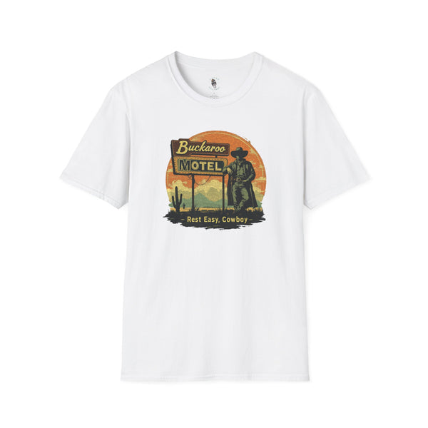 "Buckaroo Motel" -  Western wear Softstyle T-Shirt