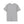 Sport grey crew neck T-shirt with short sleeves, plain front