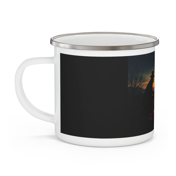 "Campfire Companions" - Double R Western's - Enamel Camping Mug