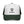 Western trucker hat with white front panel, dark green mesh, and Bison Spirit graphic
