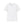 White crewneck T-shirt with small chest logo