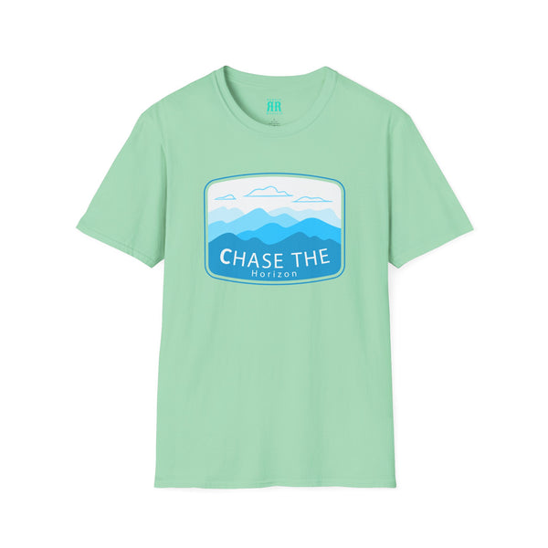 "Chase the Horizon, Find Your Freedom" -  Softstyle western wear T-Shirt