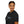 Black crewneck western T-shirt with horse graphic on model