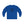 Royal blue long-sleeve T-shirt with chest graphic print.