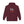 Maroon western wear hoodie with horse graphic logo on the chest and front kangaroo pocket