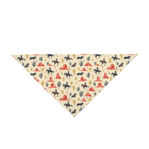 "Lone Star Paws"- Double R Western's - Western Adventure Pet Bandana
