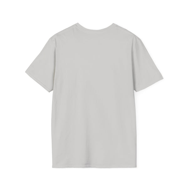 Cowboy graphic T-shirt, white crewneck short-sleeve