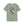 Light green crew-neck graphic T-shirt with back skull hat and “I Ride Faster” text