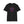 Black crew-neck cowboy T-shirt with neon graphic of a hooded bandit head and hat