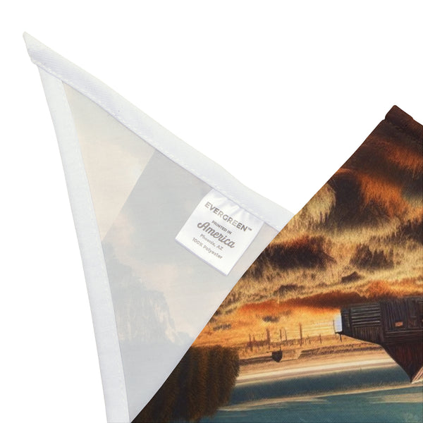 ""Teton Valley" "- Double R Western's - Western Adventure Pet Bandana
