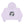 Lilac women's cropped hooded sweatshirt with front graphic and long sleeves