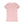 Pink crew-neck t-shirt, plain back view