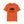 Orange crew-neck Western t-shirt with black bison and “KEEP MOVING” graphic
