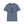 Heather blue crew neck T-shirt with circular western graphic print on the chest