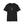Black graphic tee with blue crow head print