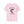 Pink graphic T-shirt with skull cowboy hat and “Ride Faster” text on front
