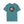 Island Cowboy Adventure Western Wear Graphic T-Shirt in Heather Galapagos Blue, back graphic view