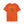 Orange western graphic tee back with rider graphic and 