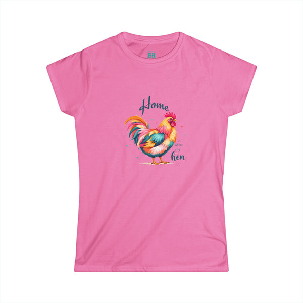 Home Is Where the Hen Is Western Graphic T-Shirt