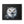 Framed owl canvas with white and gray feathers, yellow eyes; black border frame
