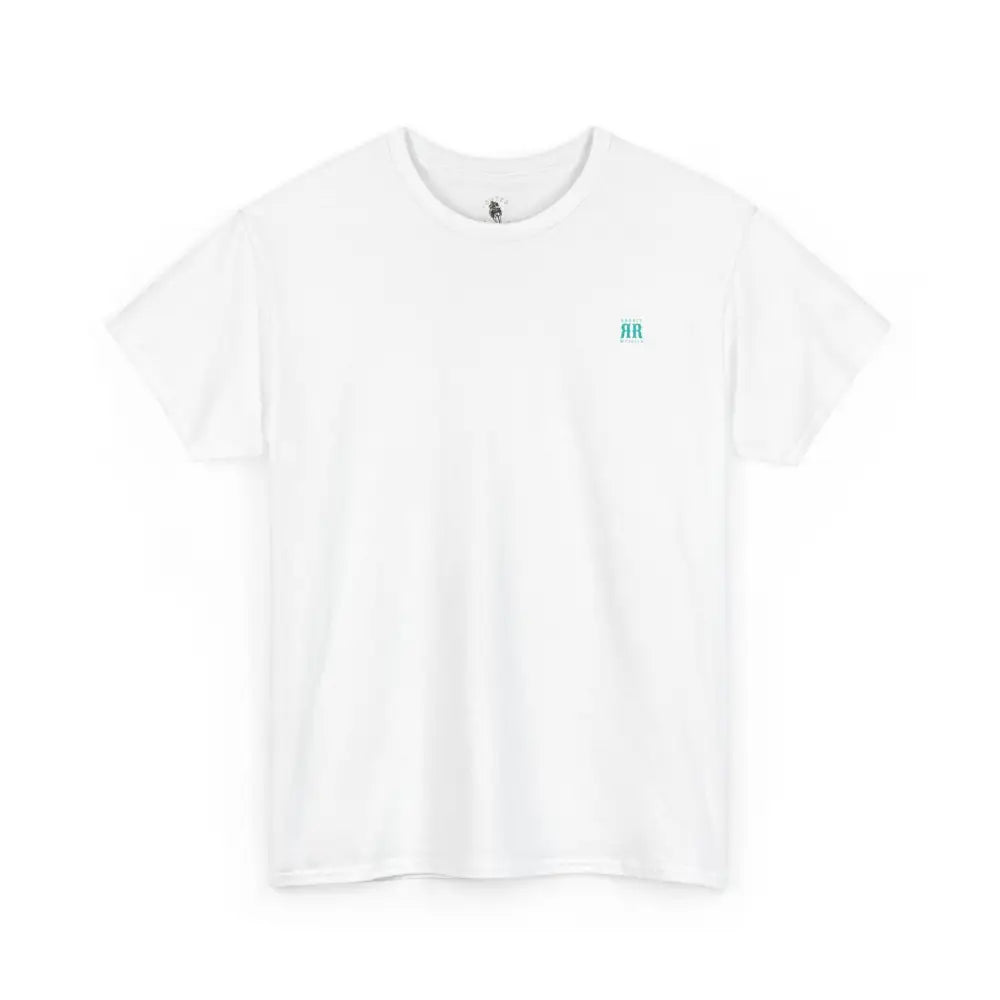 ’Aloha Spirit’ Double R Western’s™ - Heavy Cotton Tee - Back Graphic Design - White / L - T-Shirt