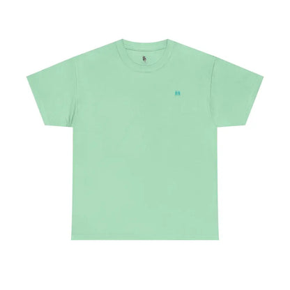 ’Aloha Spirit’ Double R Western’s™ - Heavy Cotton Tee - Back Graphic Design - Mint Green / S - T-Shirt