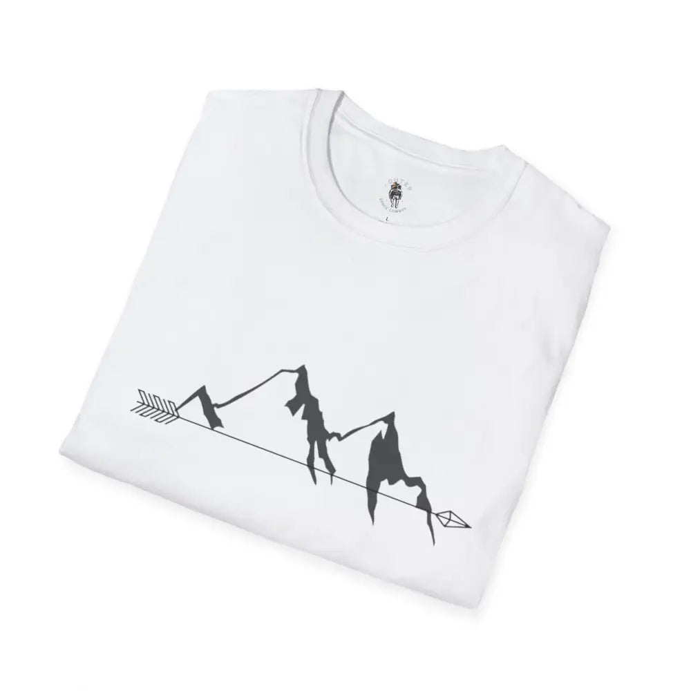 ’Arrowhead Peaks Tee’ - Double R Western’s - Basic Softstyle T-Shirt - T-Shirt