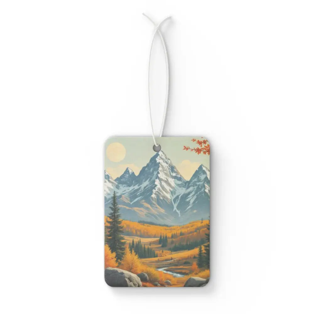 ’Autumn Teton Majesty’ - Double R western’s ™ - Car Air Freshener - Accessories