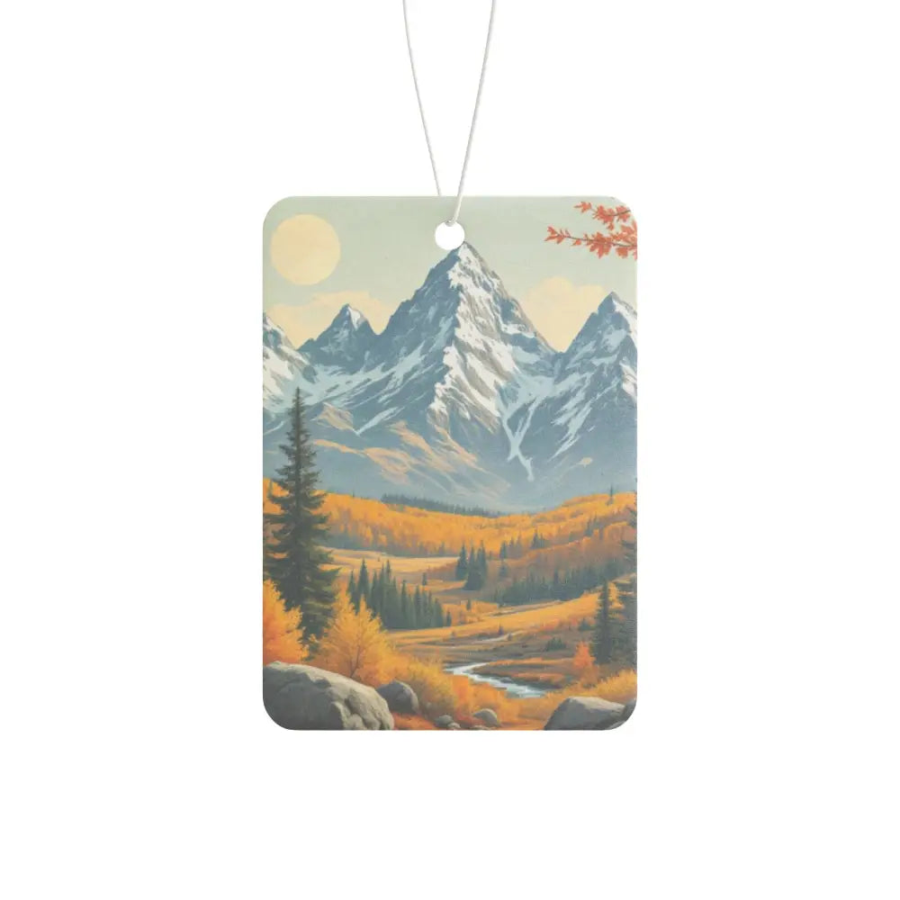 ’Autumn Teton Majesty’ - Double R western’s ™ - Car Air Freshener - Accessories
