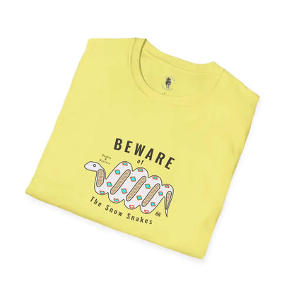 ’Beware of the Snow Snake’ - Double R Western’s - Softstyle T-Shirt - T-Shirt