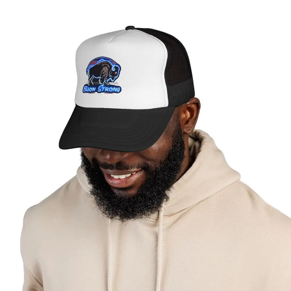 Bison Strong™ Limited Edition Trucker Hat – Only 500 Available Hats