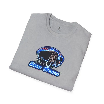 Bison Strong Neon Western T Shirt | Limited Edition Only 197/200 Available T Shirt