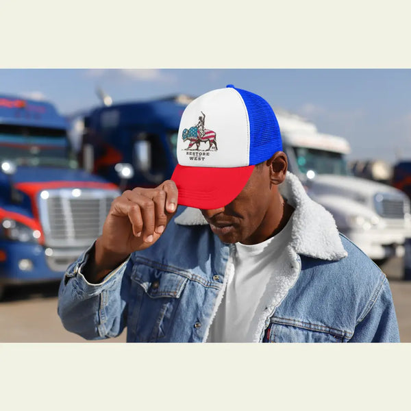 Buffalo Buckaroo™ Limited Edition Trucker Hat – Only 500 Available Hats