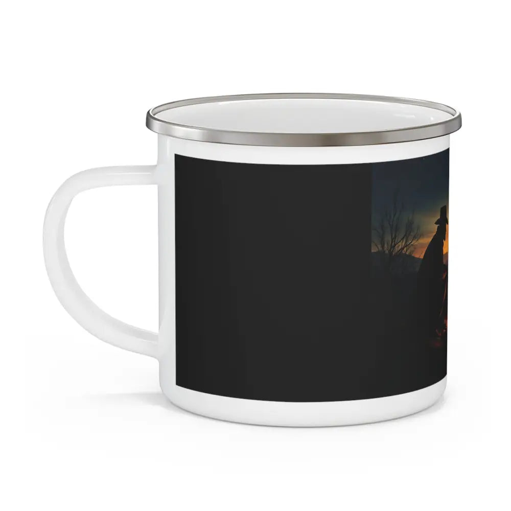’Campfire Companions’ - Double R Western’s - Enamel Camping Mug - 12oz - Mug