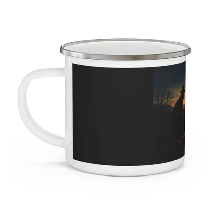 ’Campfire Companions’ - Double R Western’s - Enamel Camping Mug - 12oz - Mug