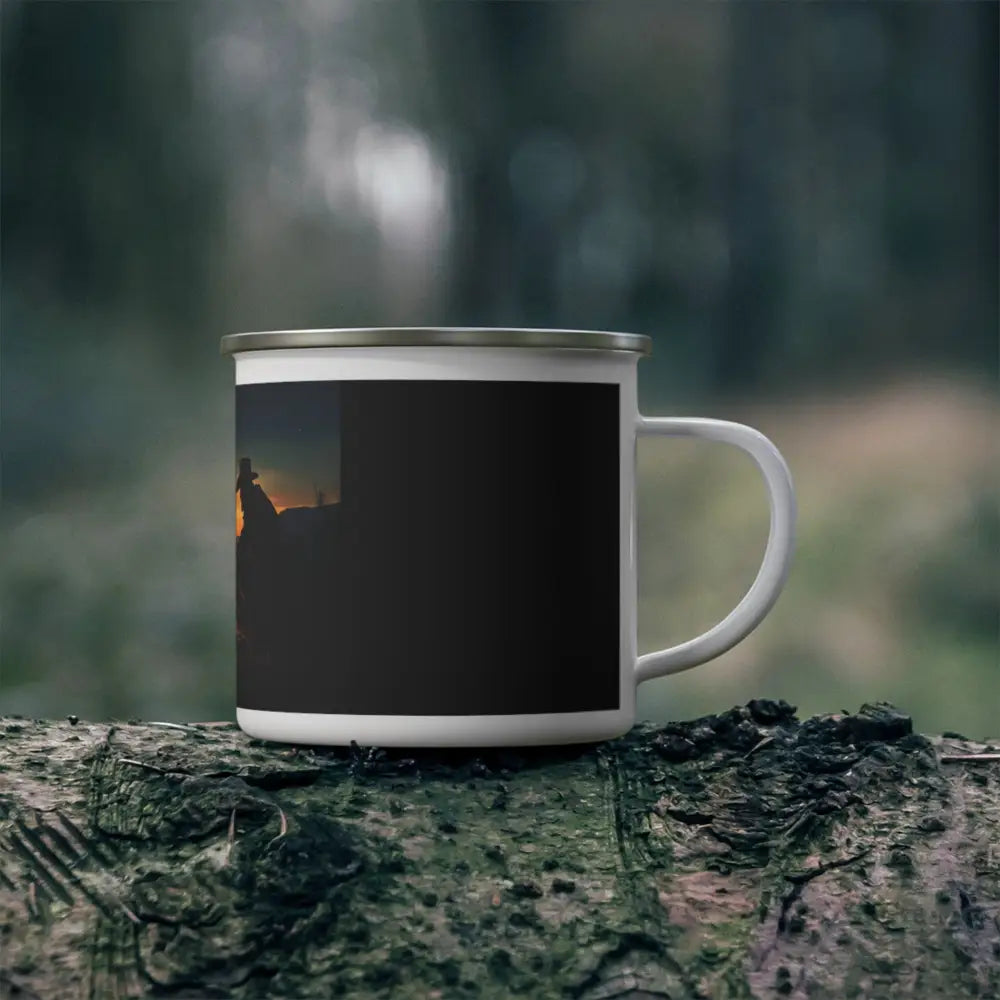 ’Campfire Companions’ - Double R Western’s - Enamel Camping Mug - 12oz - Mug