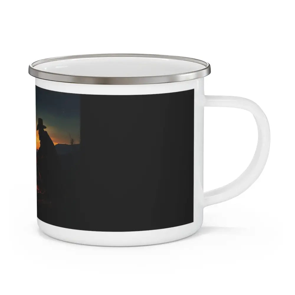 ’Campfire Companions’ - Double R Western’s - Enamel Camping Mug - 12oz - Mug