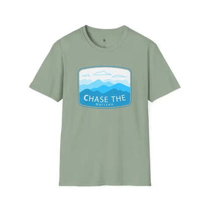 ’Chase the Horizon Find Your Freedom’ Double R Western’s™ Softstyle T Shirt S / Sage T Shirt