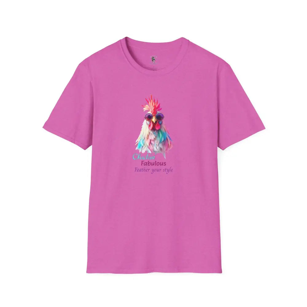 Cluckin’ Cool Tee - Double R Western’s - S / Heather Berry - T-Shirt