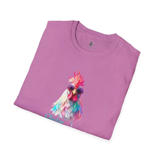 Cluckin’ Cool Tee - Double R Western’s - S / Heather Radiant Orchid - T-Shirt