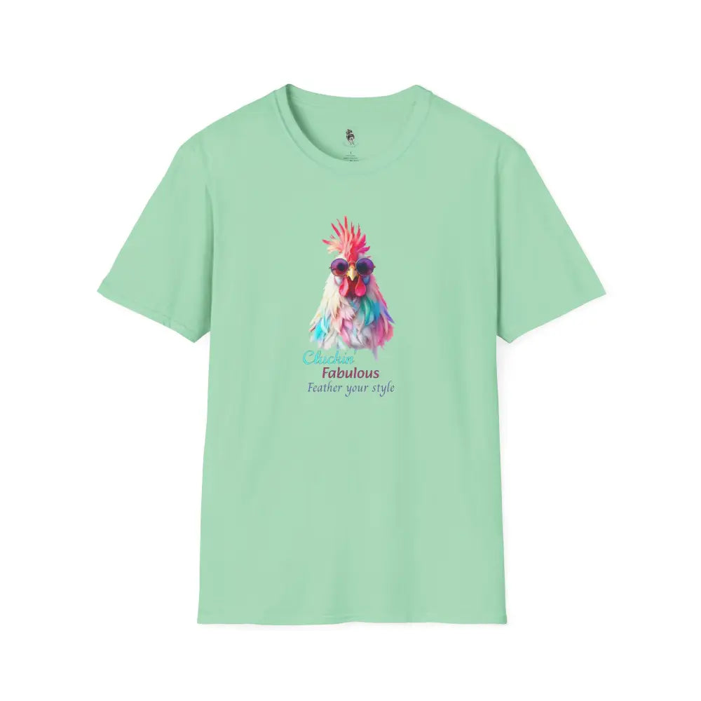 Cluckin’ Cool Tee - Double R Western’s - S / Mint Green - T-Shirt