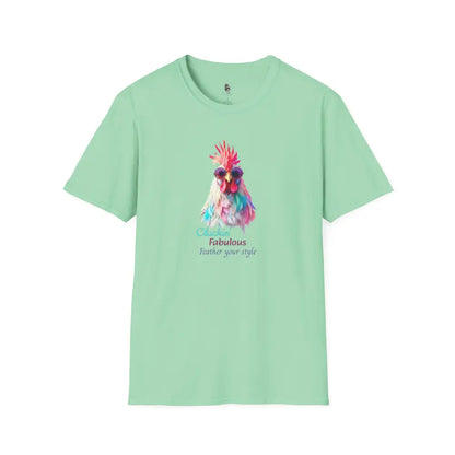 Cluckin’ Cool Tee - Double R Western’s - S / Mint Green - T-Shirt