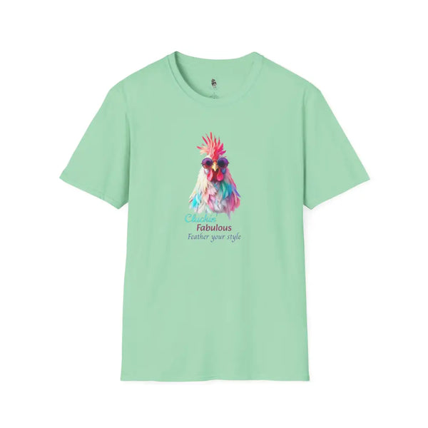 Cluckin’ Cool Tee Double R Western’s S / Mint Green T Shirt